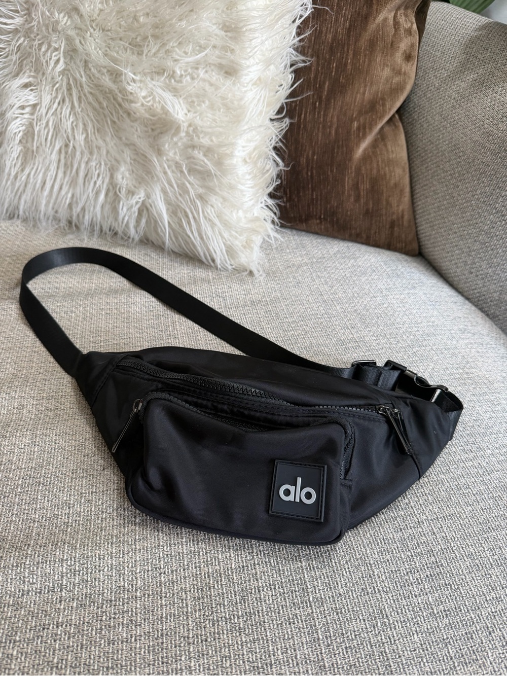 ALO Yoga Black Fanny Pack